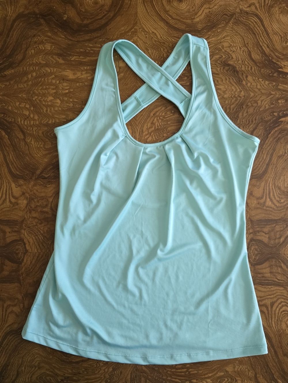 Kiava Cross Back Athletic Tank Top Womens Medium Mint Green